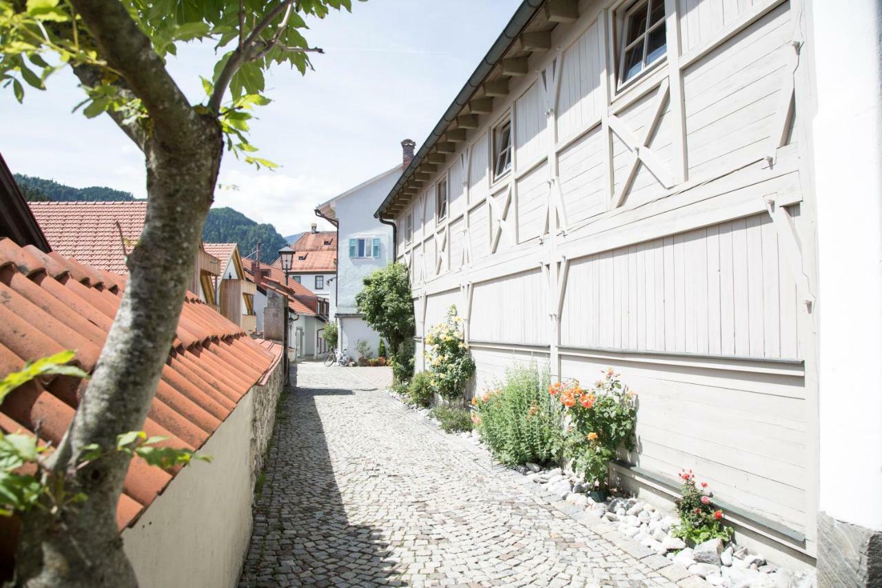 Altstadt Ferienwohnung An Der Stadtmauer Füssen Buitenkant foto